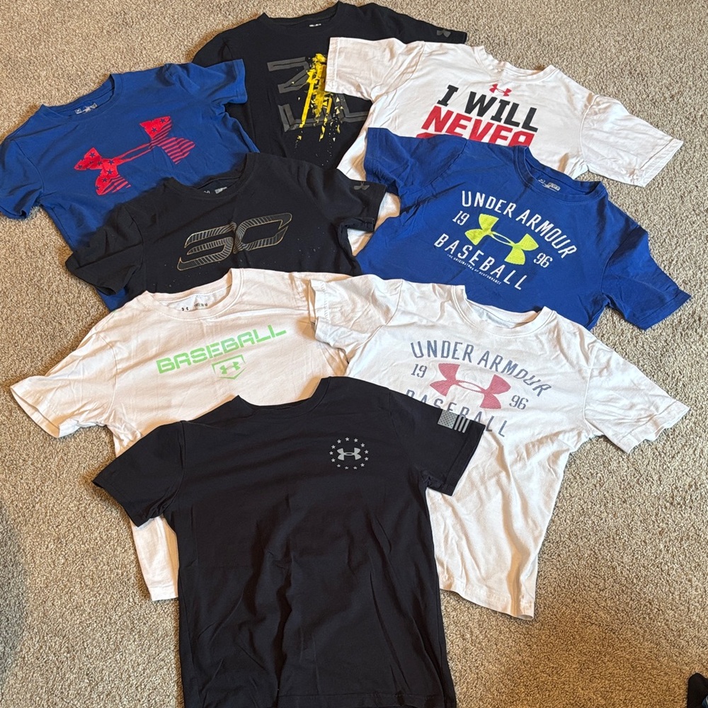Under Armour Kids Short Sleeve Tees